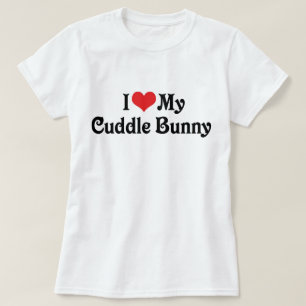 T-shirt J'Aime Mon Lapin De Cuddle