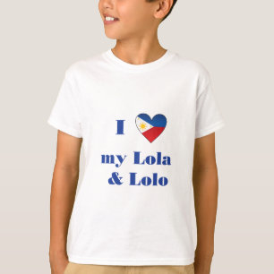 T-shirt J'aime mon Lola et Lolo1