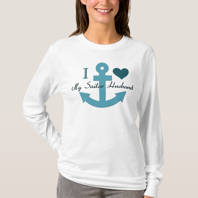 T-shirt J'Aime Mon Mari De Voile (Devant)
