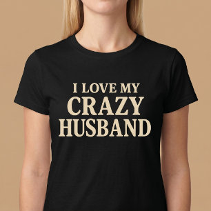 T-shirt J'aime mon mari fou