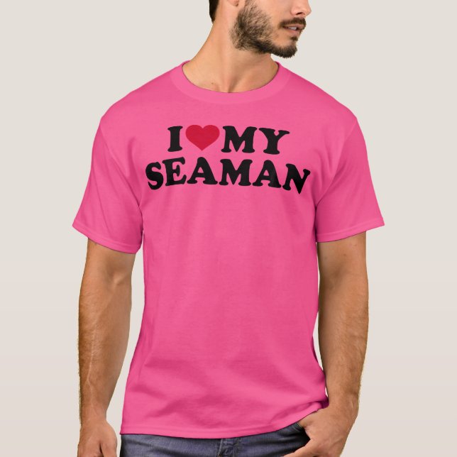 T-shirt J'aime mon marin (Devant)