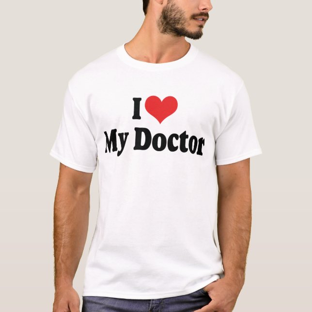T-shirt J'aime mon médecin (Devant)