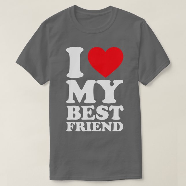 T-shirt J'Aime Mon Meilleur Ami J'Aime Mon Meilleur Ami BF (Design devant)