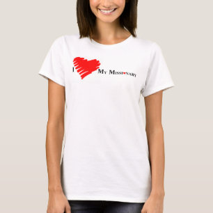 T-shirt J'aime mon missionnaire