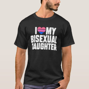 T-shirt J'Aime Mon Mois De Fierté Bisexuelle