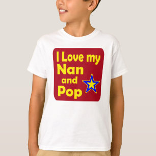 T-shirt J'aime mon Nan et saute