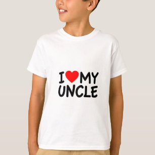 T-shirt J'aime mon oncle