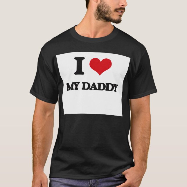 T-shirt J'aime mon papa (Devant)