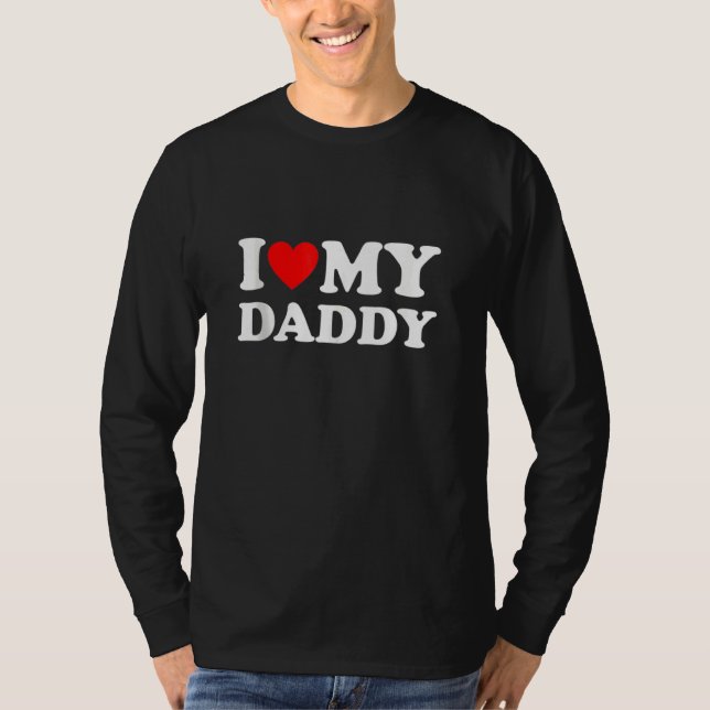 T-shirt J'Aime Mon Papa (Devant)