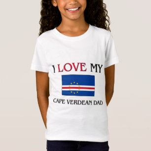 T-Shirt J'aime mon papa cap-verdien