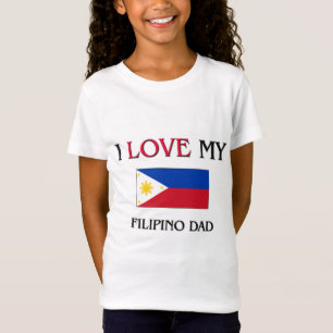 T-Shirt J'aime mon papa philippin