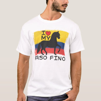 T-shirt J'aime mon Paso colombien Fino