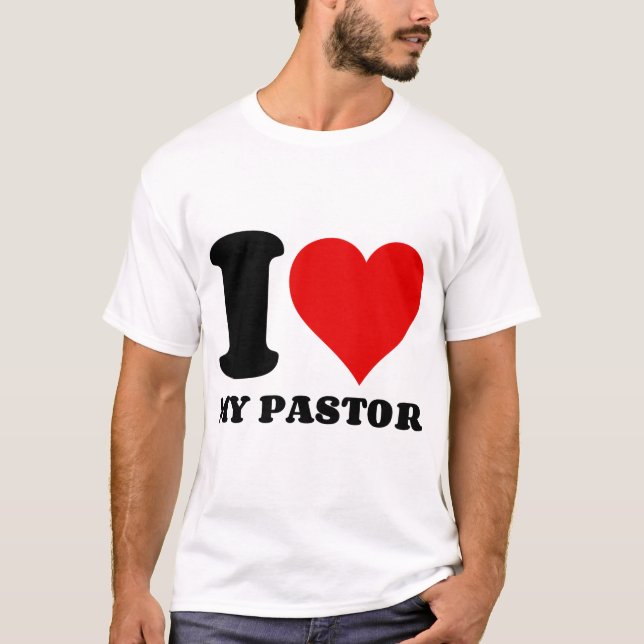 T-SHIRT J'AIME MON PASTOR (Devant)