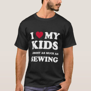 T-shirt J'Aime Mon Père Maman Coudre