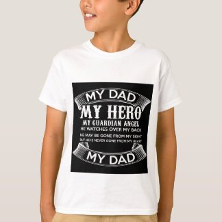 T-shirt J'aime mon père "My Dad My hero"