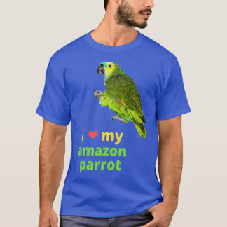 T-shirt J'Aime Mon Perroquet Amazon 1