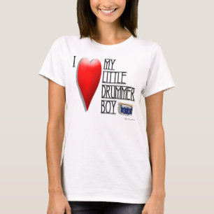 T-SHIRT "J'AIME MON PETIT GARÇON DE BATTEUR "