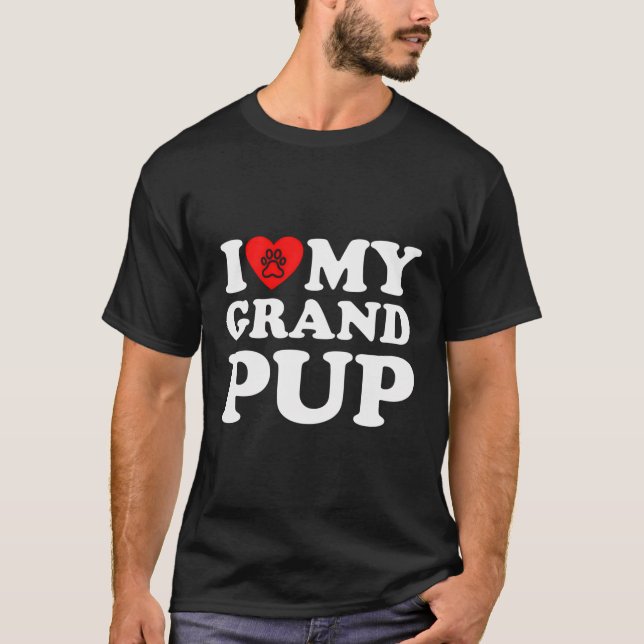 T-shirt J'Aime Mon Petit Pup (Devant)