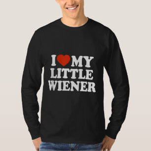 T-shirt J'Aime Mon Petit Wiener Funny Wiener Chien Dachshu