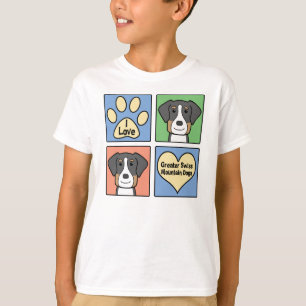 T-shirt J'aime mon plus grand Suisse