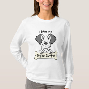 T-shirt J'aime mon poseur anglais