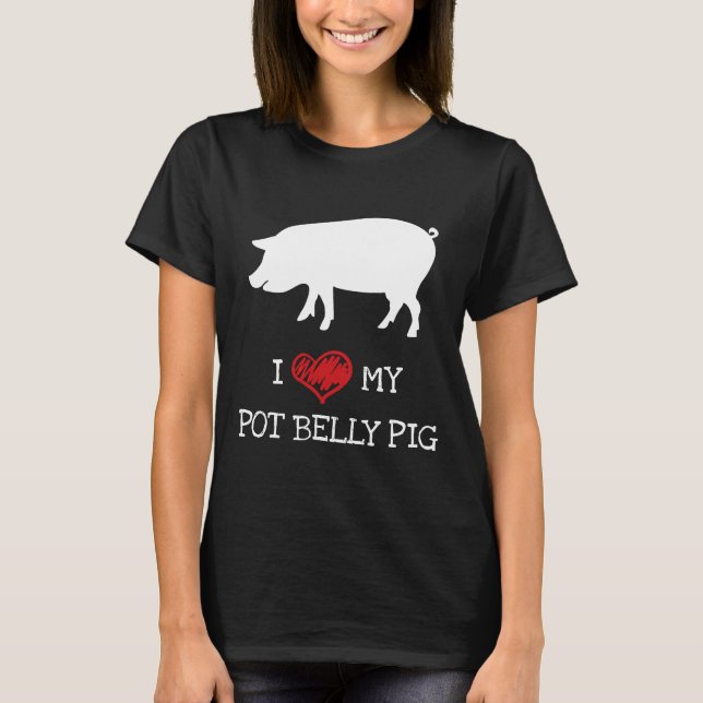 T-shirt J'Aime Mon Pot Boeuf Cochon (Devant)