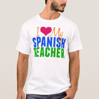 J'aime mon professeur espagnol
