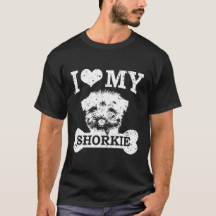 T-shirt J'Aime Mon Shorkie