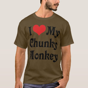 T-shirt J'Aime Mon Singe Chunky