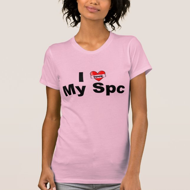 T-shirt J'aime mon Spc (Devant)