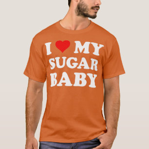 T-shirt J'aime mon Sugar Baby Femme drôle Maman Mariée