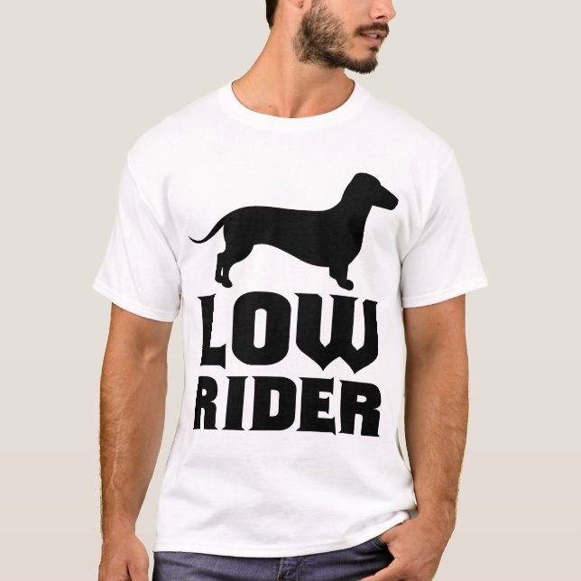 T-shirt J'aime mon teckel (Devant)