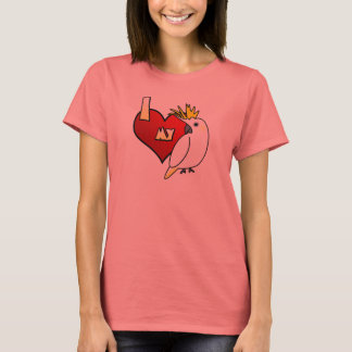 T-shirt J'aime mon thé à la Cockatoo au soufre moulu