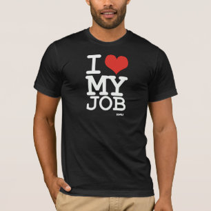 T-shirt j'aime mon travail