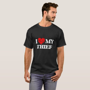 T-shirt J'aime mon voleur