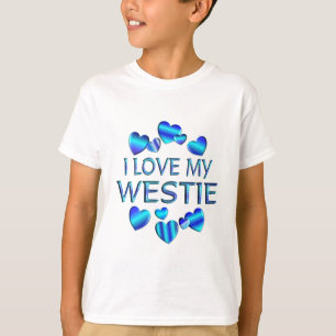 T-shirt J'aime mon Westie