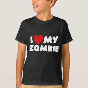 T-shirt J'Aime Mon Zombie