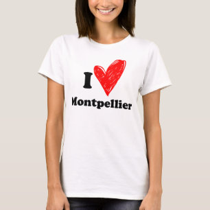 T-shirt J'aime Montpellier