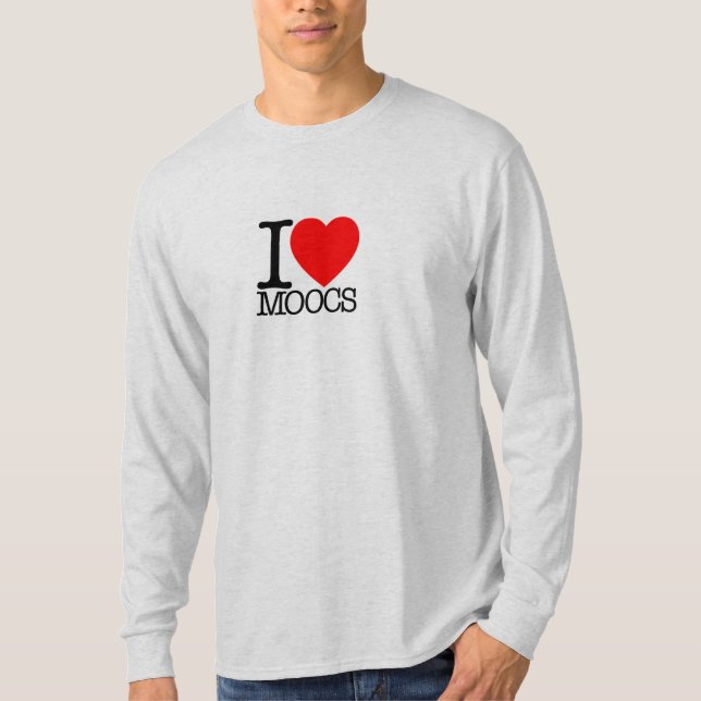 T-SHIRT J'AIME MOOCS (Devant)