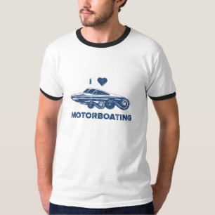 T-shirt J'aime motorboating