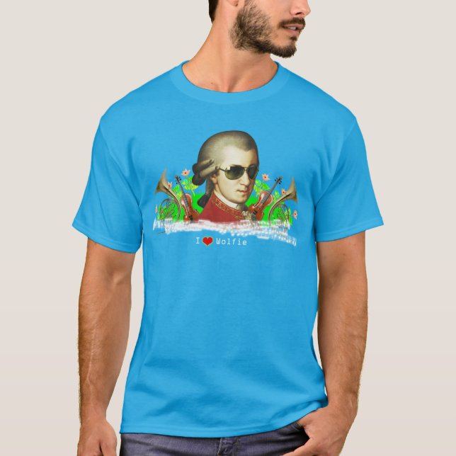 T-shirt J'aime Mozart (Devant)