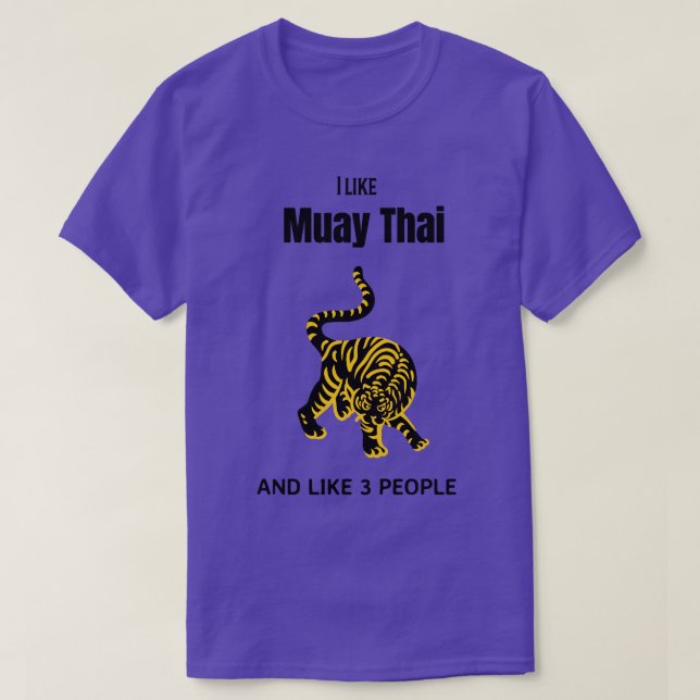 T-shirt J'Aime Muay Thai (Design devant)