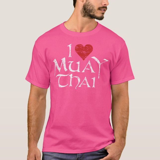 T-shirt J'aime Muay Thai (Devant)