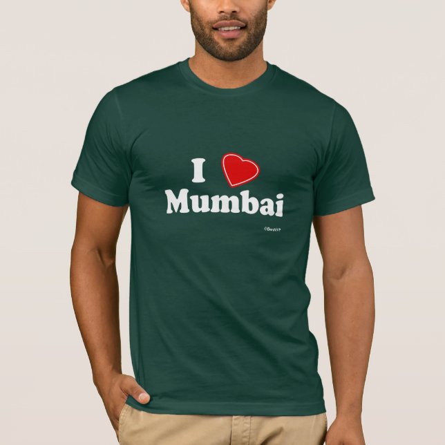 T-shirt J'aime Mumbai (Devant)