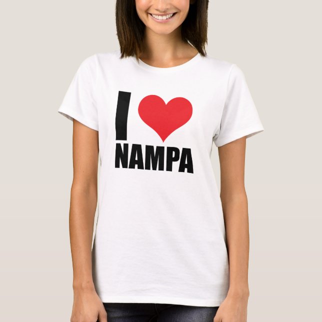 T-shirt J'aime Nampa (Devant)