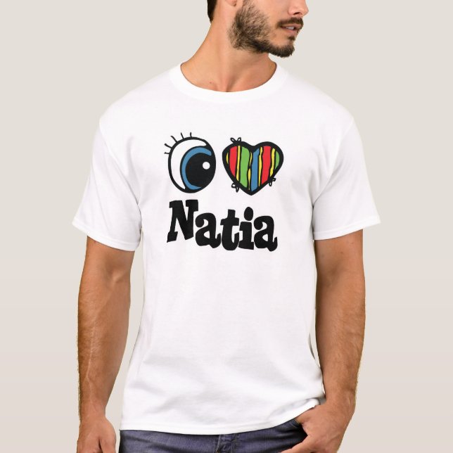 T-shirt J'aime Natia (Devant)
