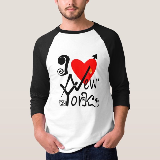 T-SHIRT J'AIME NEW YORK (Devant)