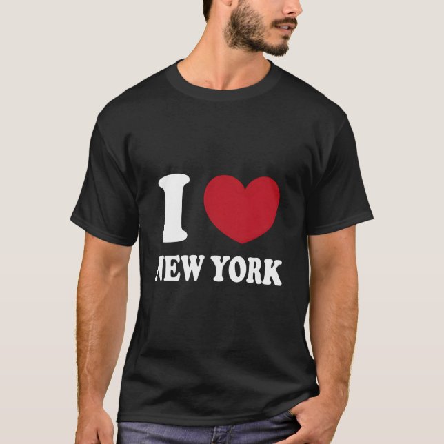 T-shirt J'aime New York (Devant)