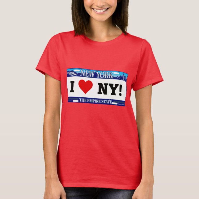 T-shirt J'aime New York (Devant)