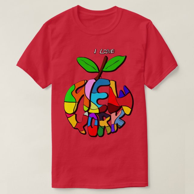 T-shirt J'aime New York (Design devant)